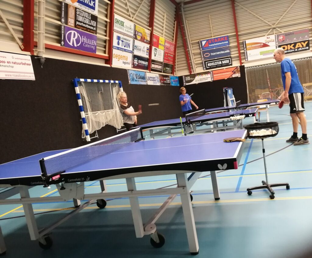 Project Tafeltennis voor iedereen, tweede trainingsdag, vrijdag 28 augustus 2026